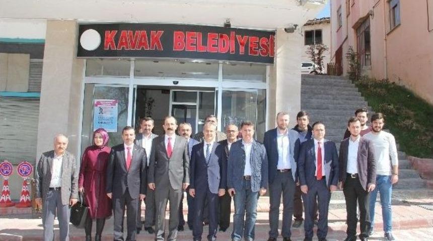 Ak Parti Samsun İl Başkanlığı&rsquo;ndan Sarıcaoğlu&rsquo;na Ziyaret