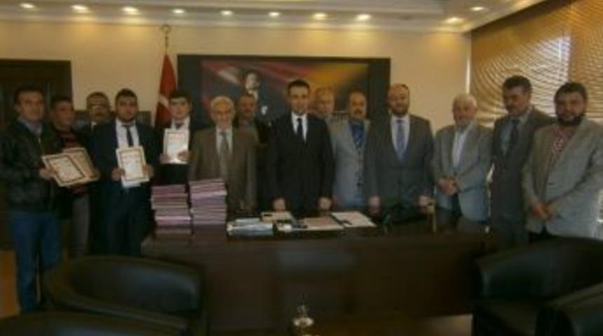 Bolvadin&rsquo; De Yeni Hafızlar Belgelerini Aldı