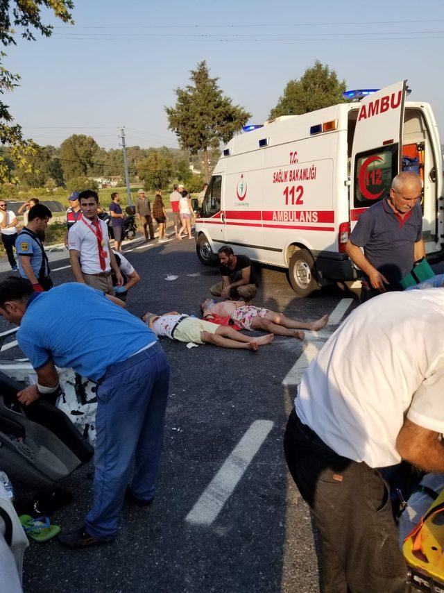 Muğla'da trafik kazası: 1 ölü, 13 yaralı