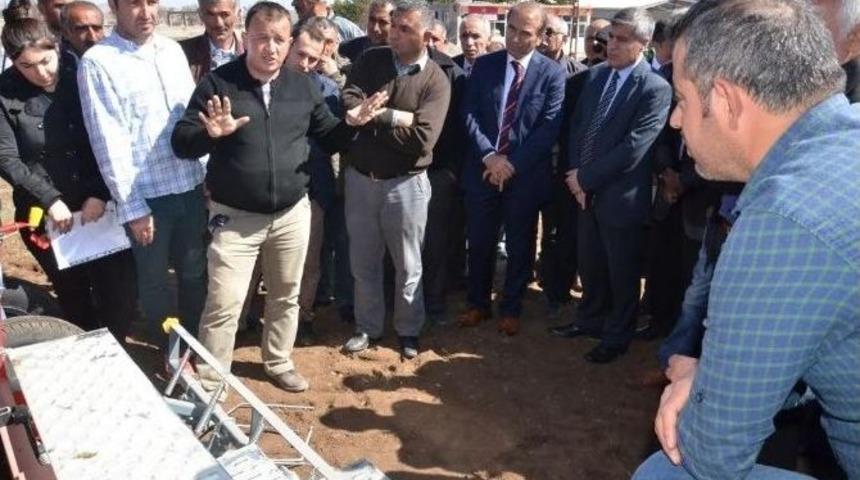 &Ccedil;ift&ccedil;ilere, Aspir Ekimi Hakkında Bilgi Verildi