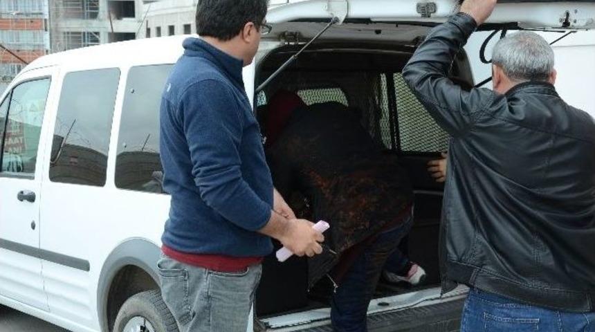 (&ouml;zel Haber) Bodrumdaki Su Deposunda Yakalandı