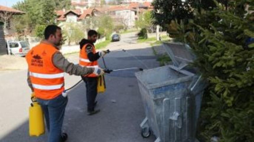 Sapanca Belediyesi Etkin Olarak Larva M&uuml;cadelesine Başladı