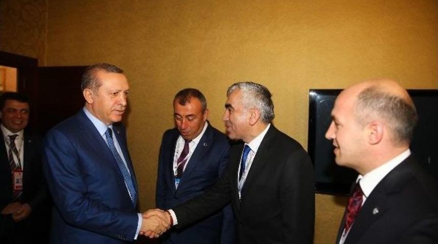 Madene İş&ccedil;i Alımı İ&ccedil;in Cumhurbaşkanı Erdoğan İle G&ouml;r&uuml;şt&uuml;ler
