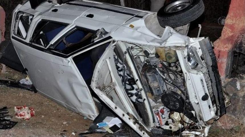 Otomobil Takla Attı: 7 Yaralı