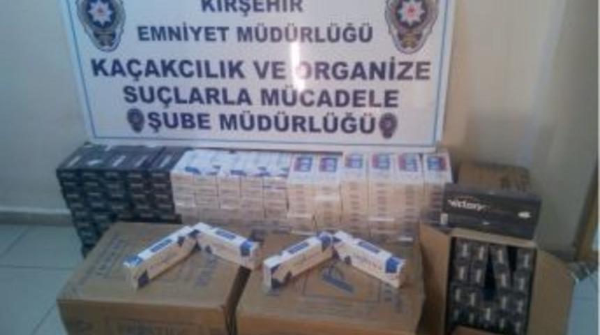 Otobüs Muavini Sigara Kaçakçılığı Yaparken Yakalandı