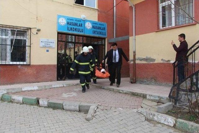 Okulda Yangın Tatbikatı 2