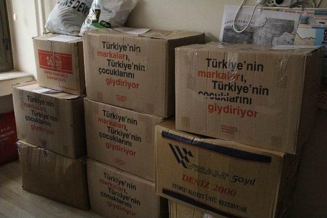 &Ouml;ğrencilerden &ldquo;g&ouml;n&uuml;l &Ouml;rg&uuml;s&uuml;; Her İlmek Bir Mutluluk Demek&rdquo; Kampanyasına Yardım 1