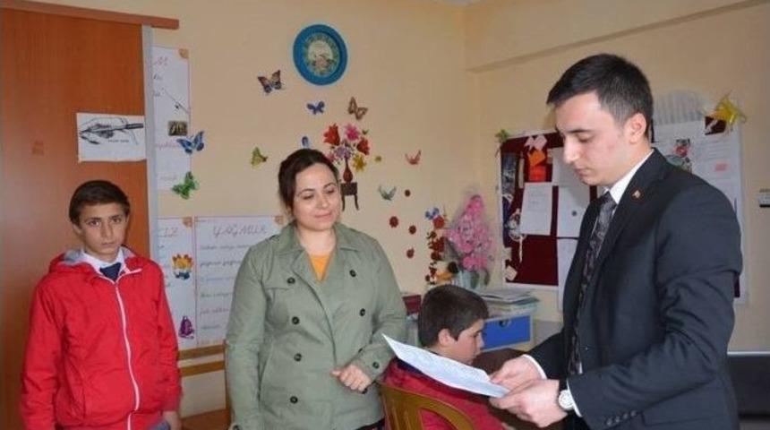 Kaymakam G&uuml;ner&rsquo;den Rehabilitasyon Merkezine Ziyaret