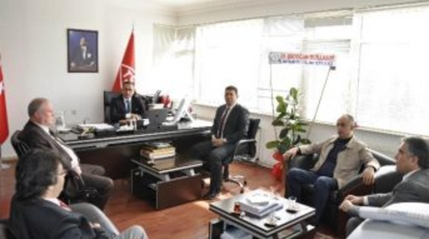 Mmo Konya Şubesi&rsquo;nden Tse Konya İl Koordinat&ouml;rl&uuml;ğ&uuml;ne Ziyaret