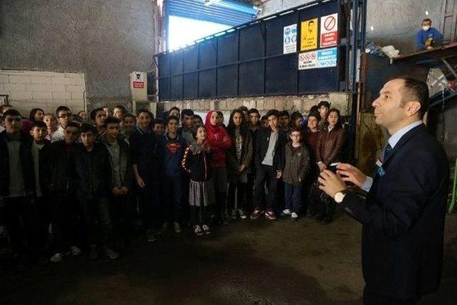 İldem İmkb İlk Ve Ortaokulu Öğrencileri Geri Dönüşüm Tesislerini Gezdi