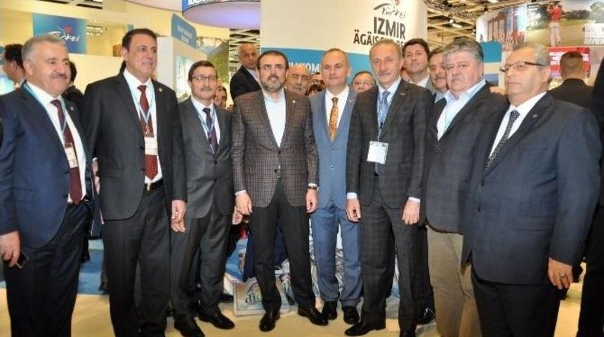Turizm Bakanı &Uuml;nal, Itb Berlin Fuarında Didim Standını Ziyaret Etti
