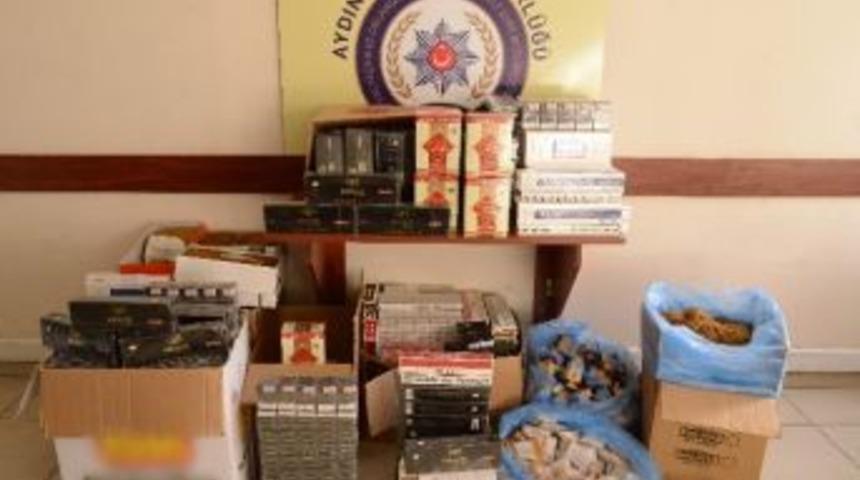 Aydın&rsquo;da 3800 Paket Ka&ccedil;ak Sigara Yakalandı