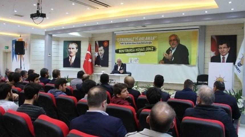 Tarih&ccedil;i Yazar Yavuz Bahadıroğlu &Ccedil;anakkale&rsquo;yi Anlattı