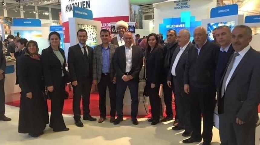 Berlin Turizm Fuarında Karaman Standı B&uuml;y&uuml;k İlgi G&ouml;r&uuml;yor