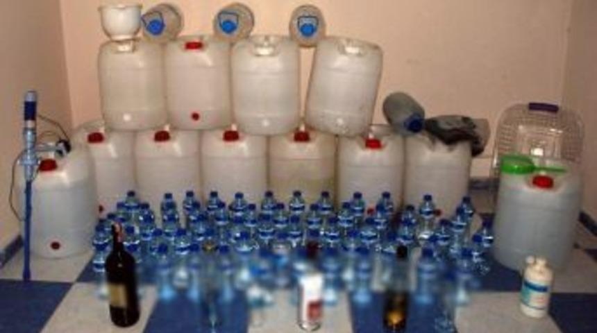 Sahte İ&ccedil;ki Satıcısı Yakalandı