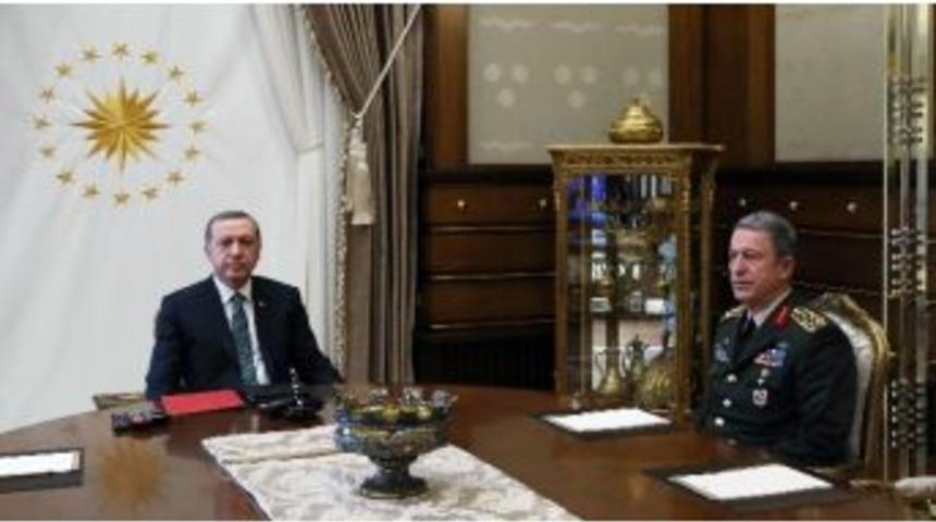 Genelkurmay Başkanı Orgeneral Akar Cumhurbaşkanlığı K&uuml;lliyesi&rsquo;nde
