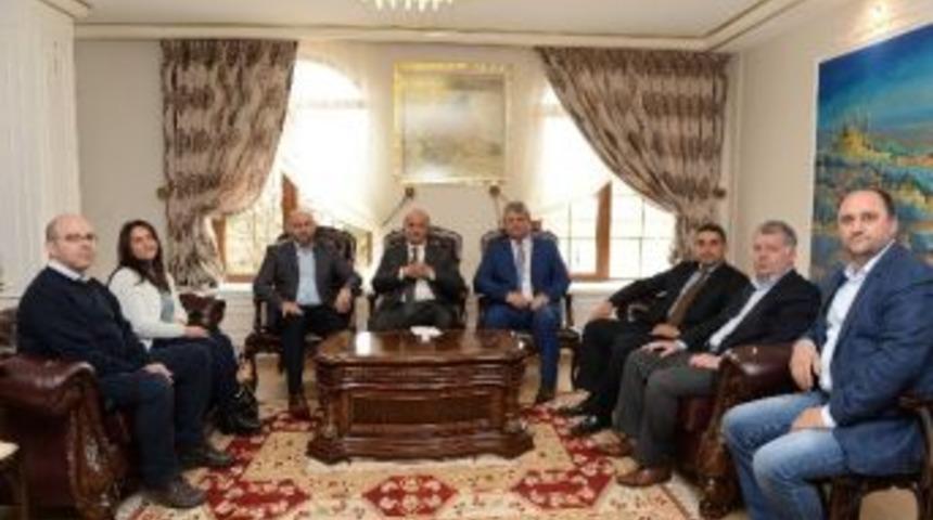 Bulgar Heyetten Vali Vekili Tan&ccedil;&rsquo;a Nezaket Ziyareti