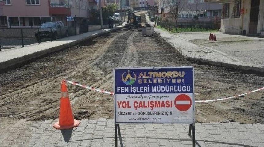 Altınordu&rsquo;da Asfalt D&ouml;nemi