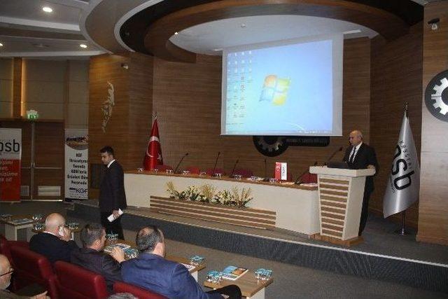 ’kredi Garanti Fonu Konulu Bilgilendirme Toplantısı’ Düzenlendi