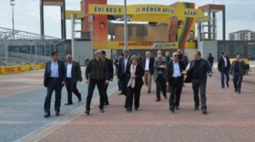 Kışanak, Nevruz Parkı&rsquo;ndaki &Ccedil;alışmaları Denetledi