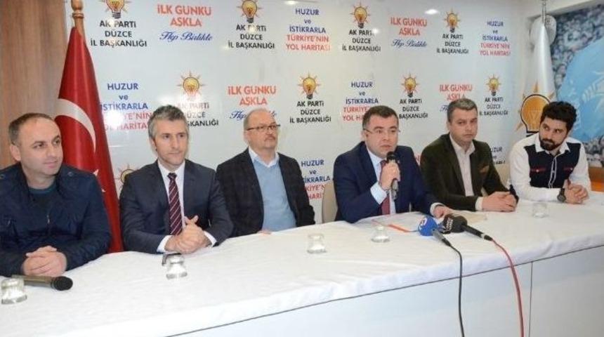 Ak Parti İl Başkanı Keskin &ldquo;biz Şov Yapmıyoruz, İcraat Yapıyoruz&rdquo;