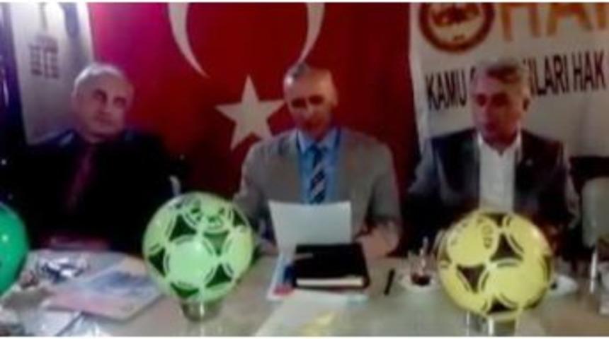 Sendikadan &lsquo;top&rsquo;lu Tepki