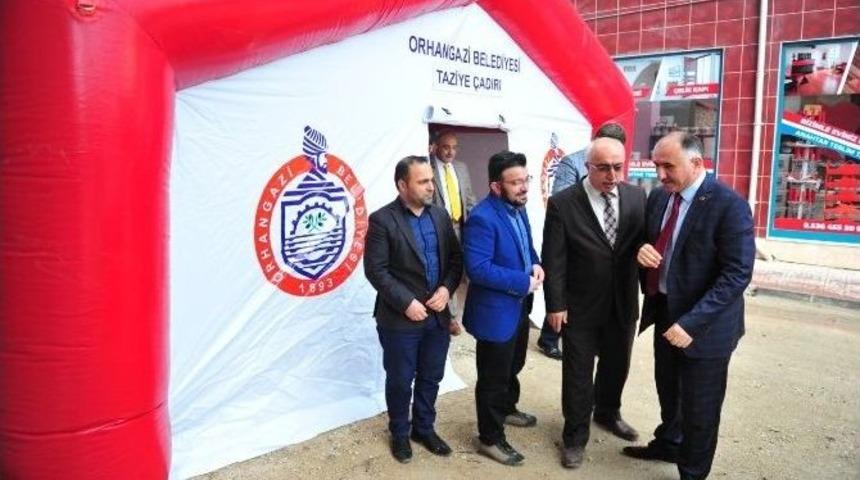 Orhangazi Belediyesi&rsquo;nden Taziye &Ccedil;adırı