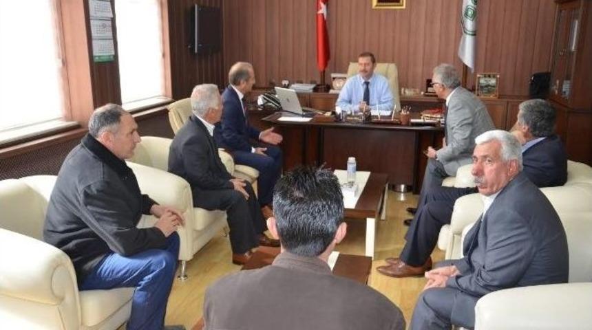 Kızıldaş, Dsi Bölge Müdürü Bal’ı Ziyaret Etti