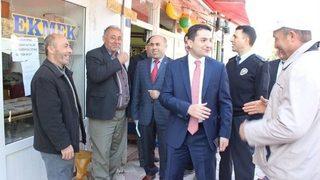 Kadışehri Kaymakamı Esnafı İlçe Esnafını Ziyaret Etti