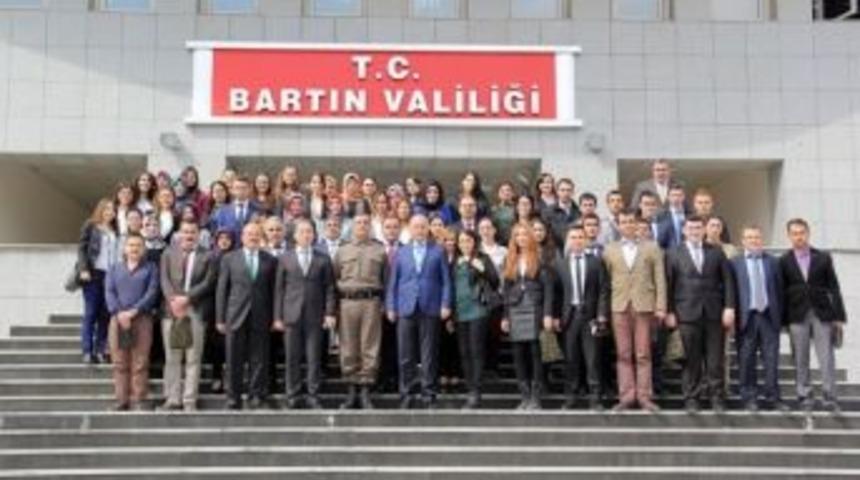 Vali Azizoğlu, Aday &Ouml;ğretmenlerle Buluştu