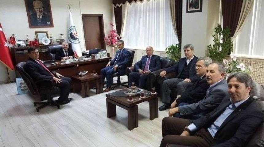 Başkan Yal&ccedil;ın&rsquo;ın Bursa Temasları