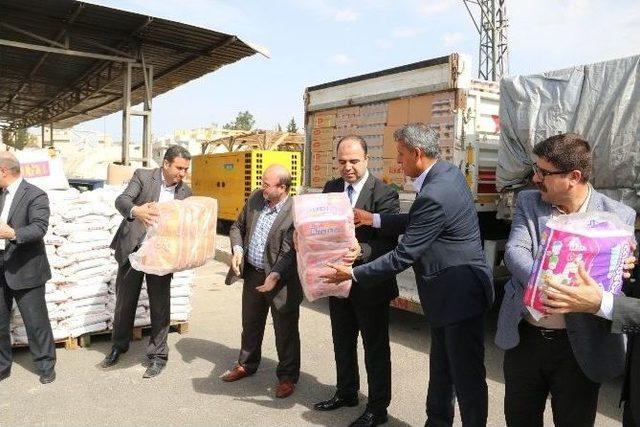 Şanlıurfa’dan Sınır Ötesine Ve Terör Mağdurlarına Yardım