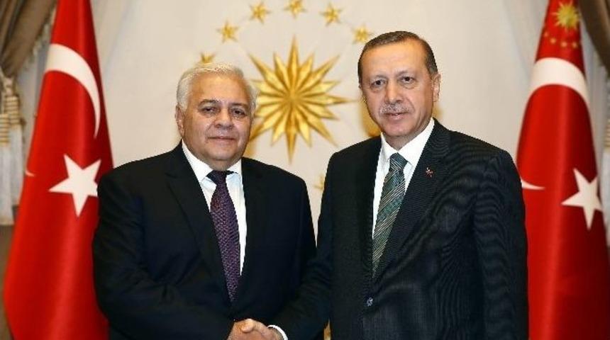 Azerbaycan Milli Meclis Başkanı Asadov, Cumhurbaşkanlığı K&uuml;lliyesi&rsquo;nde