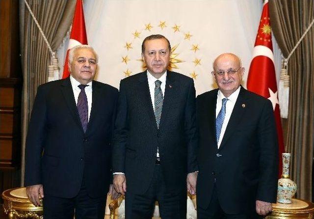 Azerbaycan Milli Meclis Başkanı Asadov, Cumhurbaşkanlığı K&uuml;lliyesi&rsquo;nde 2