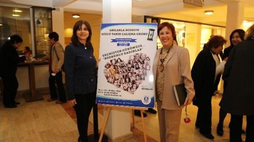 Ge&ccedil;mişten G&uuml;n&uuml;m&uuml;ze Bodrumlu Kadınlar Fotoğraf Sergisi A&ccedil;ıldı