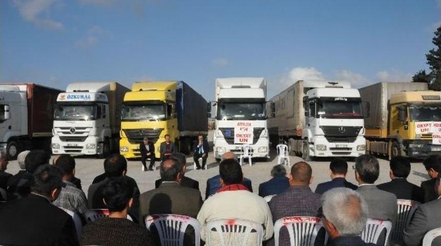 &ldquo;şimdi Yaraları Sarma Zamanı&rdquo; Kampanyasına Tarsus&rsquo;tan 9 Tır Yardım