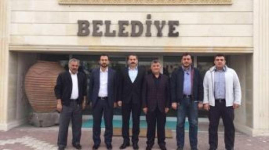 Tanrıver Ve A&ccedil;ıkg&ouml;z&rsquo;den Kaymaklı Belediyesi&rsquo;ne Ziyaret