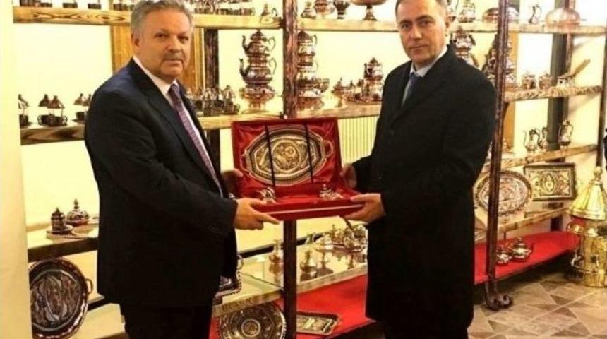 Adalet Bakanlığı Personel Genel M&uuml;d&uuml;rl&uuml;ğ&uuml; Heyetinden Vali Kahraman&rsquo;a Ziyaret