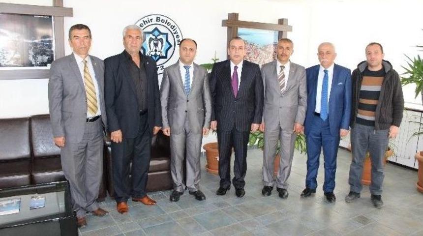 Konesob&rsquo;tan Başkan &Ouml;zaltun&rsquo;a Ziyaret