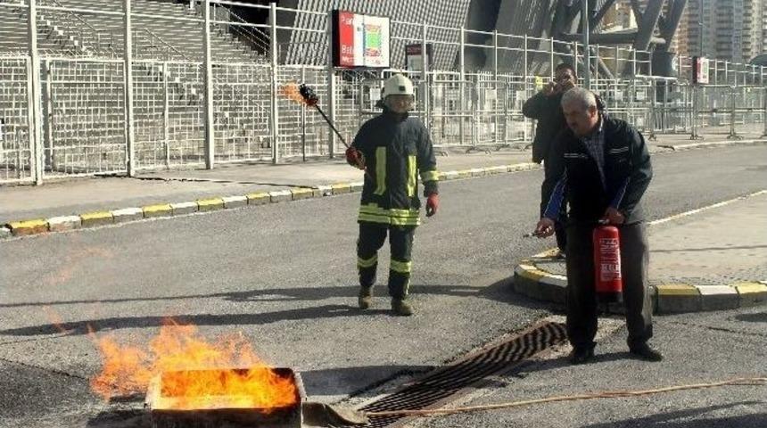 Spor Etkinlikleri A.ş. Yangın Eğitimleri Başladı