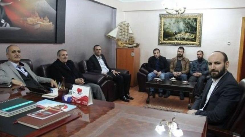 Ak Parti Ağrı İl Başkanı Atmaca&rsquo;dan Agc&rsquo;ye Ziyaret