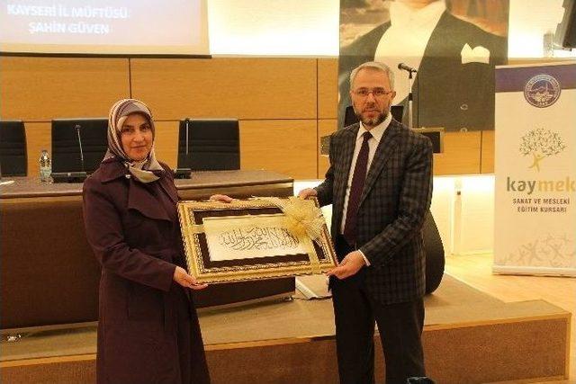 İl Müftüsü Güven’den Helal Kazanç Semineri