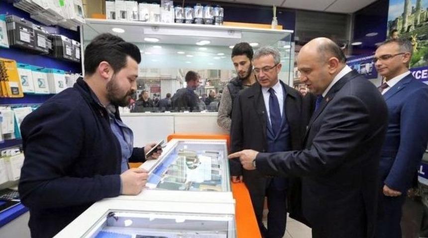 Bakan Işık&rsquo;tan Gebze&rsquo;de Esnaf Ziyaretleri