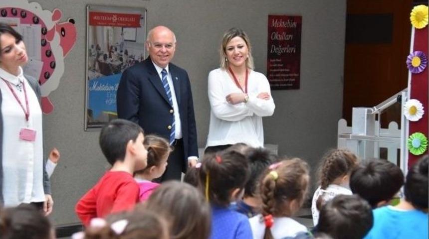 Başkan Eşkinat&rsquo;ın Okul Ziyareti