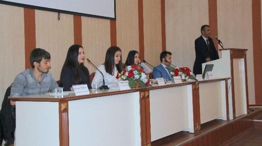 &Uuml;niversitede Erasmus+ Deneyim Ve Bilgi Paylaşım Paneli