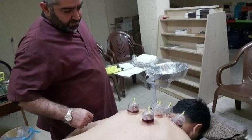 Hacamatla Şifa Buluyorlar