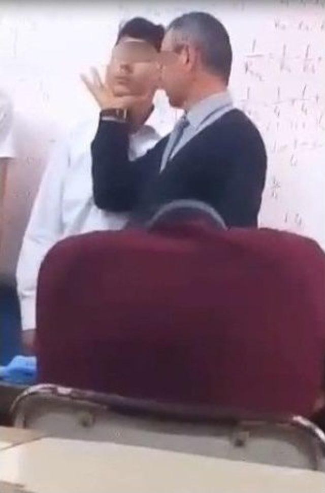 &Ouml;ğretmen Şiddeti Kamerada 1