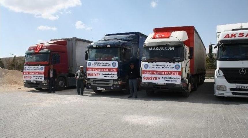 Karaman Osb M&uuml;d&uuml;rl&uuml;ğ&uuml;&rsquo;nden Suriyelilere Yardım Eli