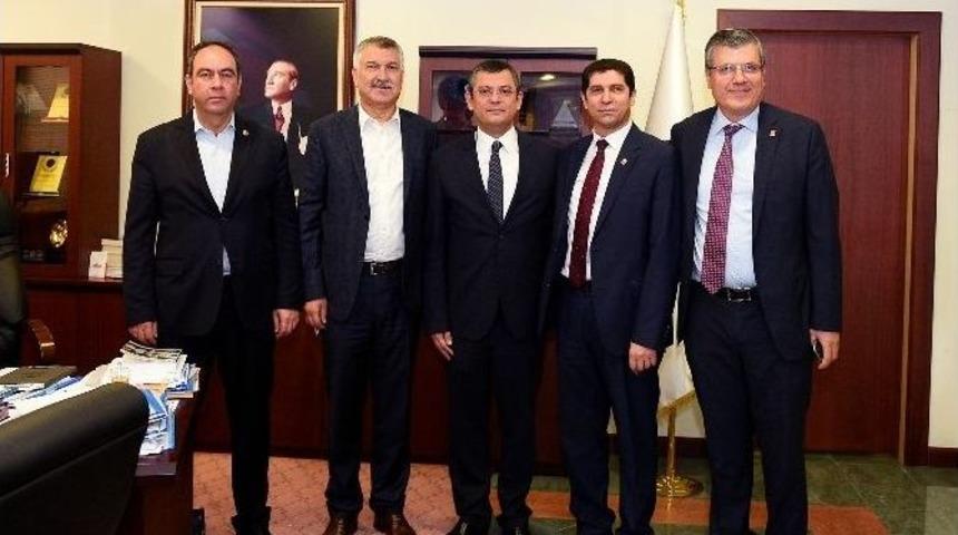 Chp Grup Başkanvekili &Ouml;zel&rsquo;den Başkan Karalar&rsquo;a Ziyaret