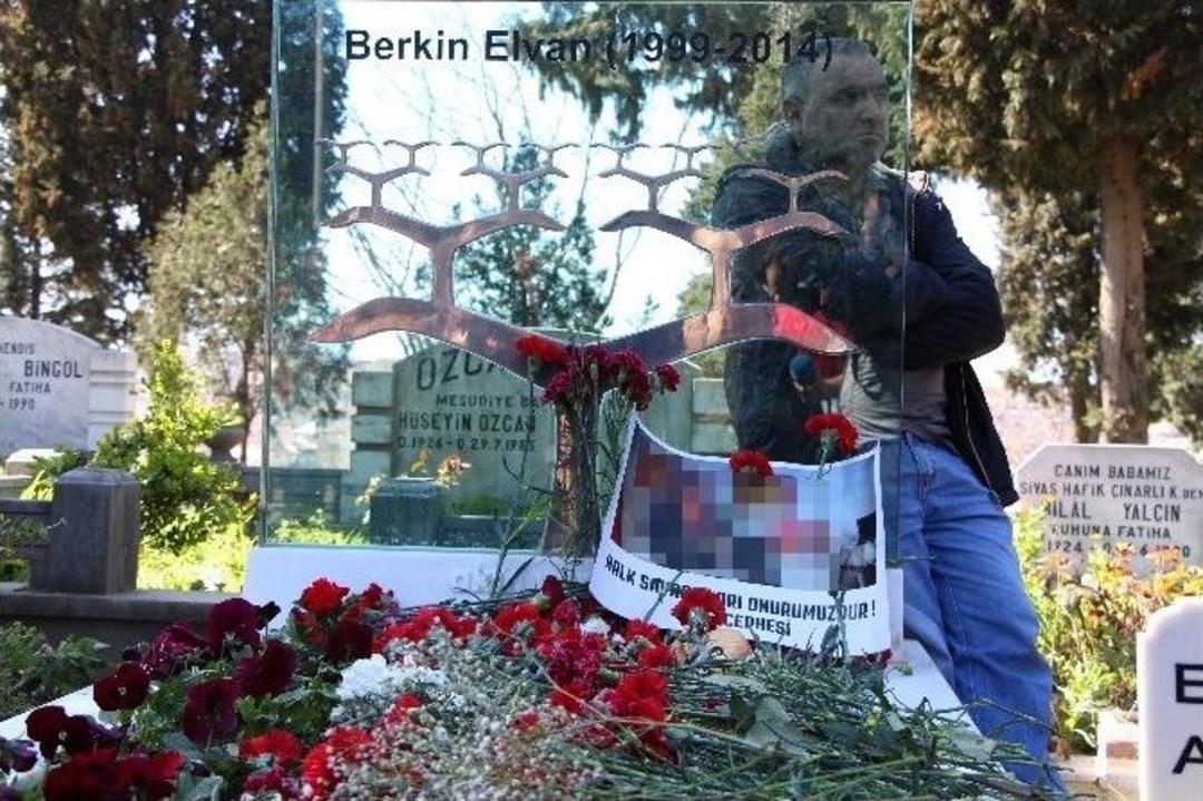 Berkin Elvan &rsquo;ın Mezarı Başında Ter&ouml;r &Ouml;rg&uuml;t&uuml; Propagandası